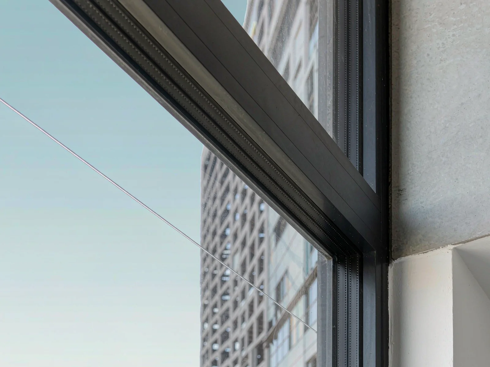 Thermal-break aluminum window in a hot-climate villa